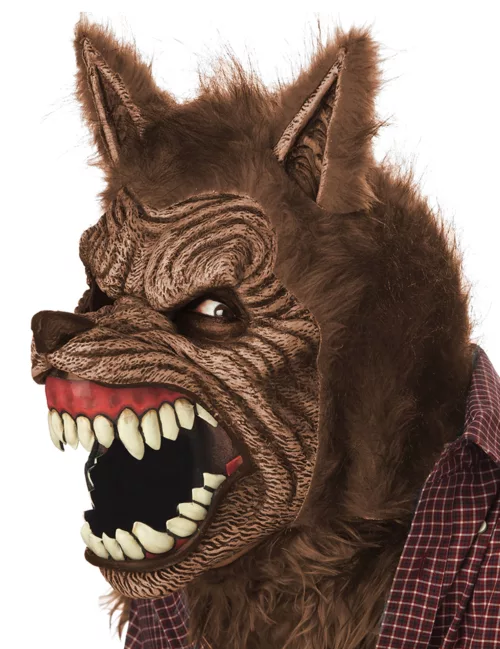 Photo du produit Masque animé loup garou adulte