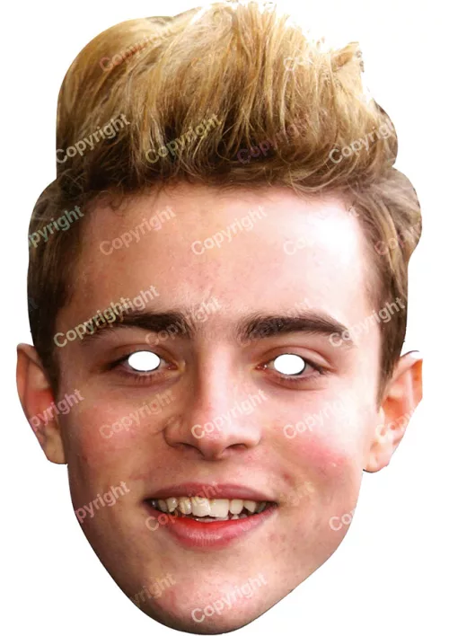 Photo du produit Masque carton Edward Jedward
