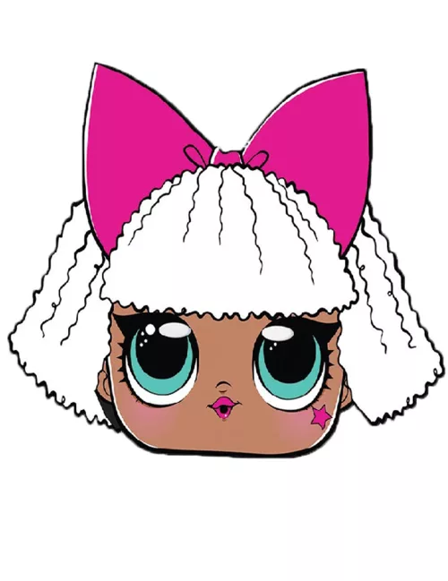 Photo du produit Masque en carton Diva LOL Surprise
