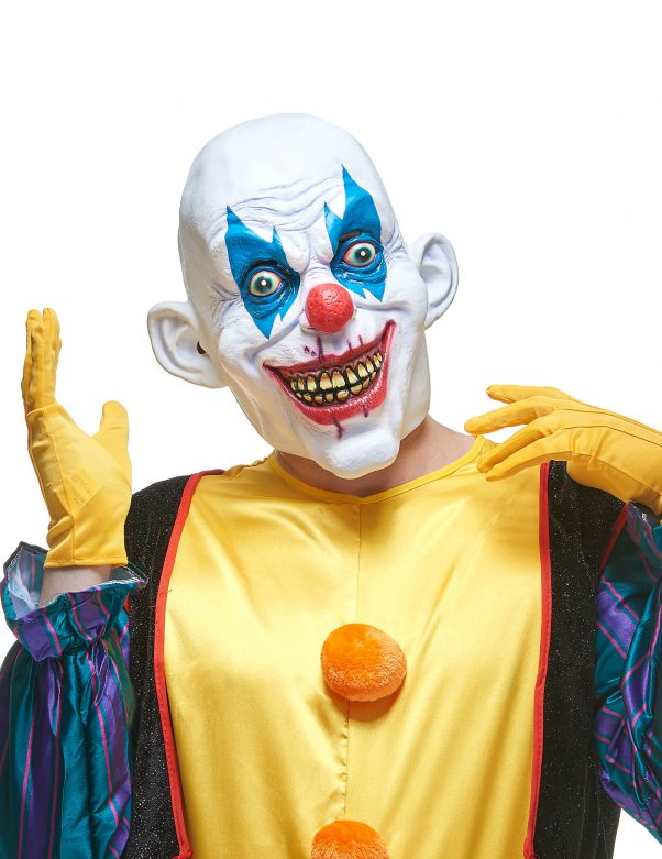Photo du produit Masque latex clown diabolique adulte