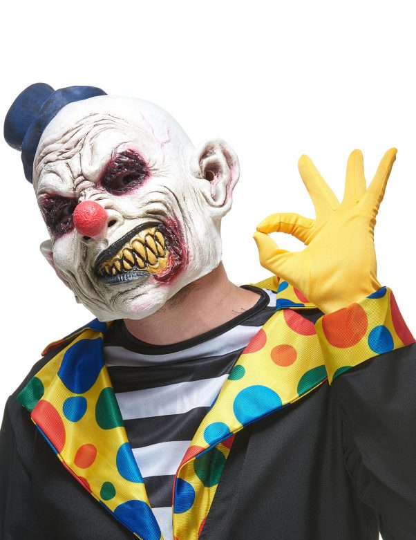 Photo du produit Masque latex clown hideux adulte