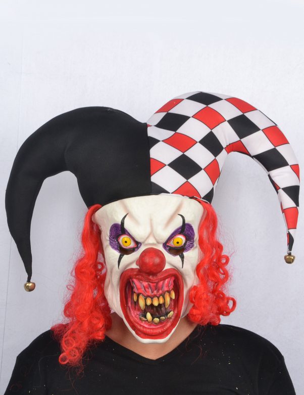 Photo du produit Masque latex joker terrifiant adulte Halloween