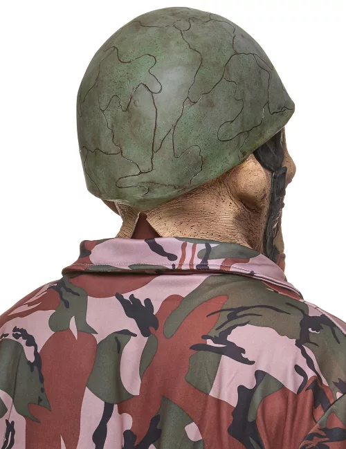 Photo du produit Masque latex soldat zombie adulte
