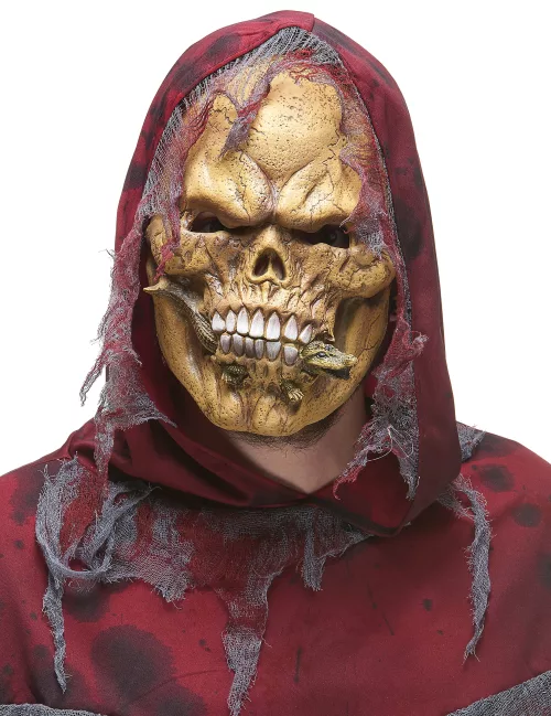 Photo du produit Masque latex squelette mangeur de reptiles adulte