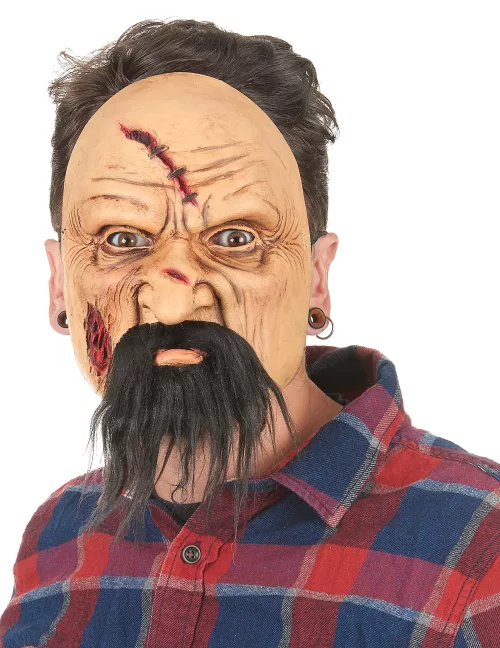 Photo du produit Masque latex viellard blessé adulte