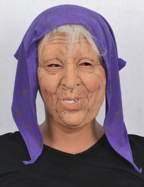 Photo du produit Masque latex vielle dame adulte