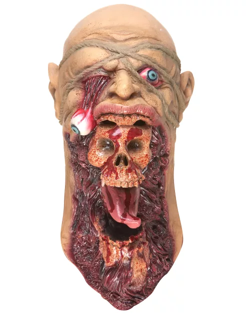 Photo du produit Masque latex zombie dévoreur adulte