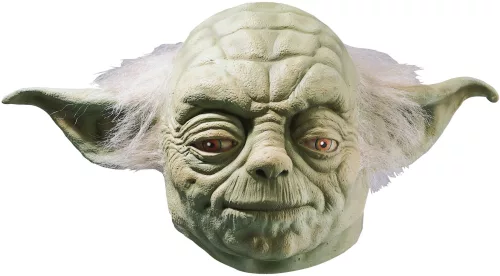 Photo du produit Masque latex luxe maître Yoda Star Warsadulte