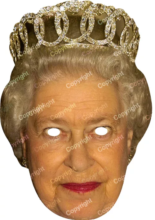 Photo du produit Masque carton Reine Elisabeth