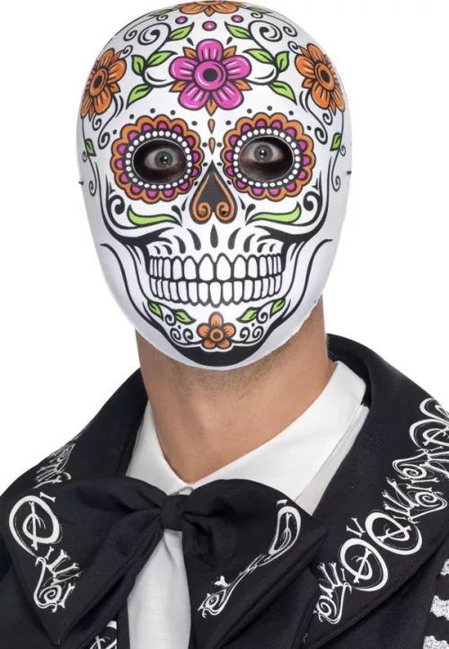 Photo du produit Masque squelette coloré adulte Halloween
