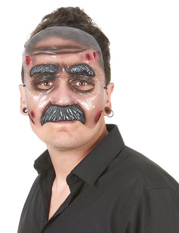 Photo du produit Masque transparent homme moustachu adulte
