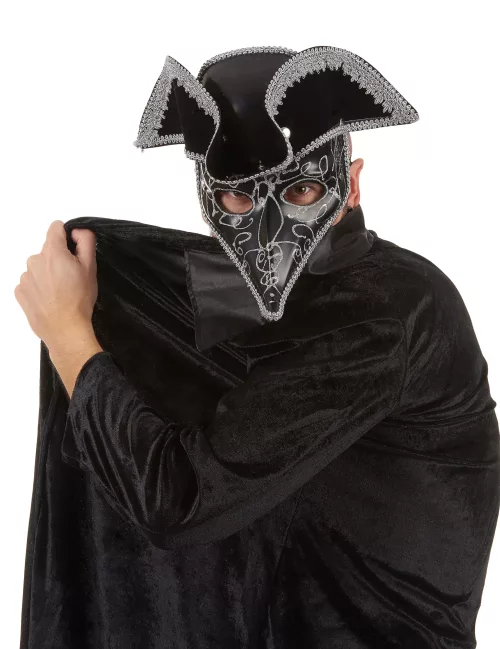 Photo du produit Masque vénitien avec tricorne adulte