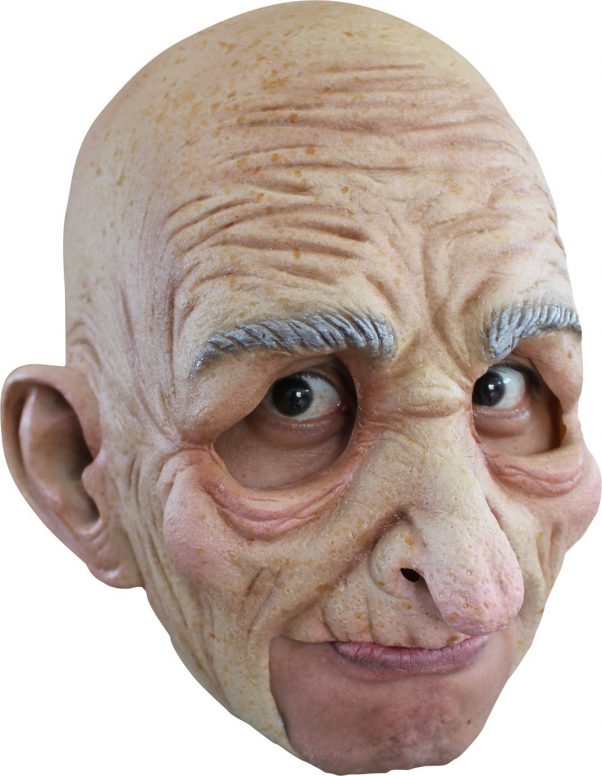Photo du produit Masque vieil homme adulte Halloween 100% latex