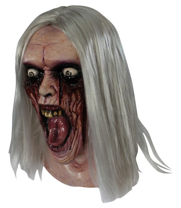 Photo du produit Masque zombie sanglant adulte en latex Halloween