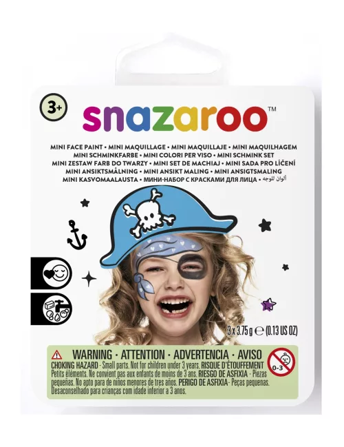 Photo du produit Mini kit maquillage pirate Snazaroo