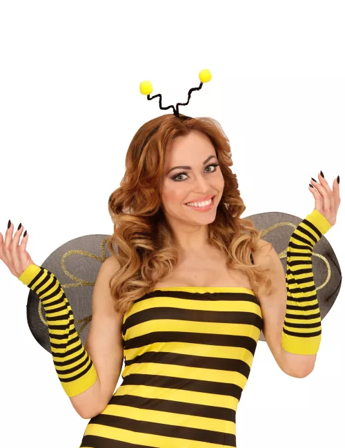 Photo du produit Mitaines longues abeille adulte