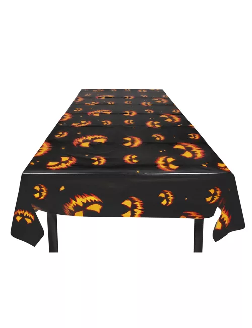 Photo du produit Nappe citrouille terrifiante 120 x 180 cm