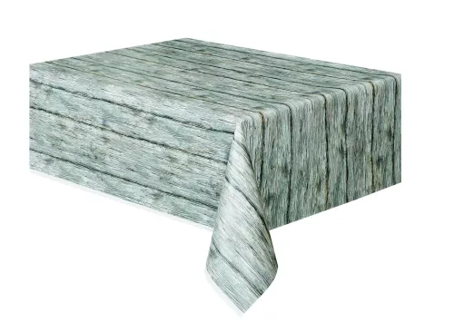 Photo du produit Nappe effet bois rustique 137 x 274 cm