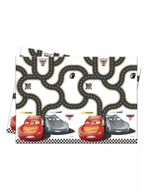 Photo du produit Nappe cirtuit automobile Cars 3 120 x 180 cm