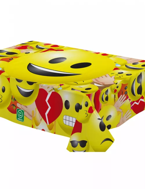 Photo du produit Nappe en plastique Imoji 180 x 150 cm