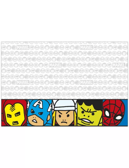 Photo du produit Nappe en plastique Avengers pop comic 120 x 180 cm