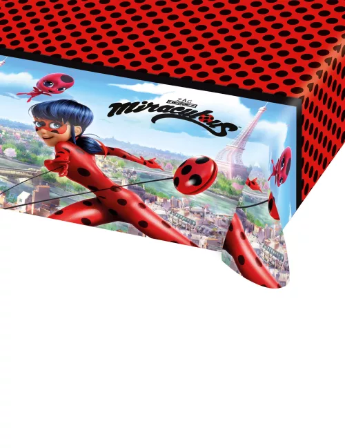 Photo du produit Nappe rouge et noire Ladybug 120 x 180 cm