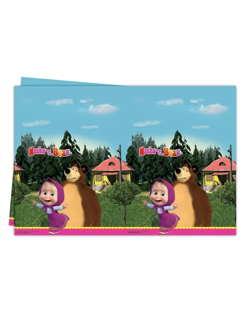 Photo du produit Nappe en plastique Masha et Michka