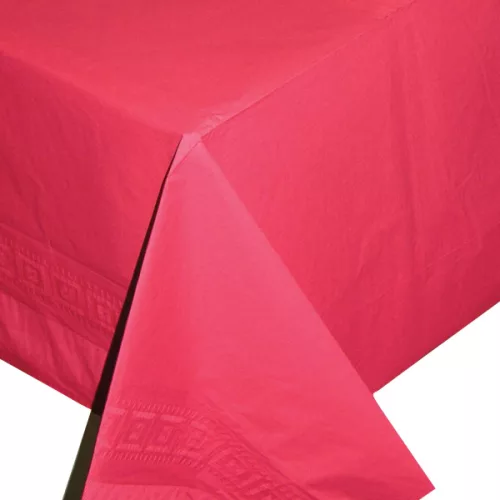 Photo du produit Nappe rouge en papier