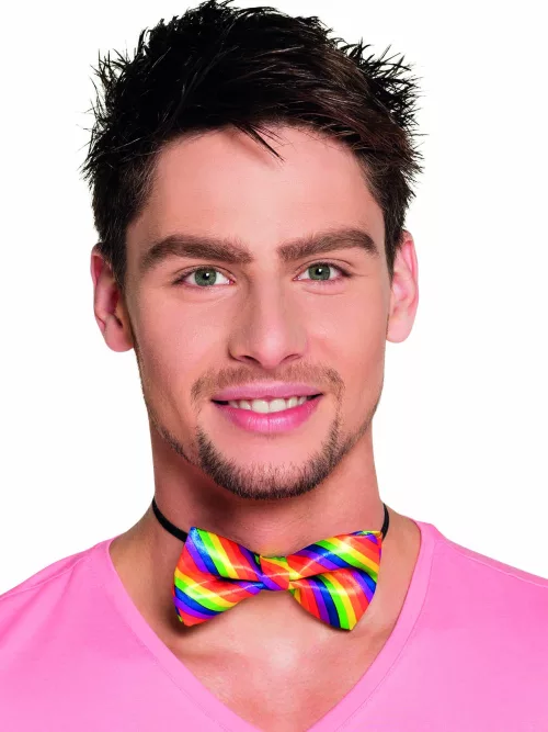Photo du produit Noeud papillon multicolore adulte