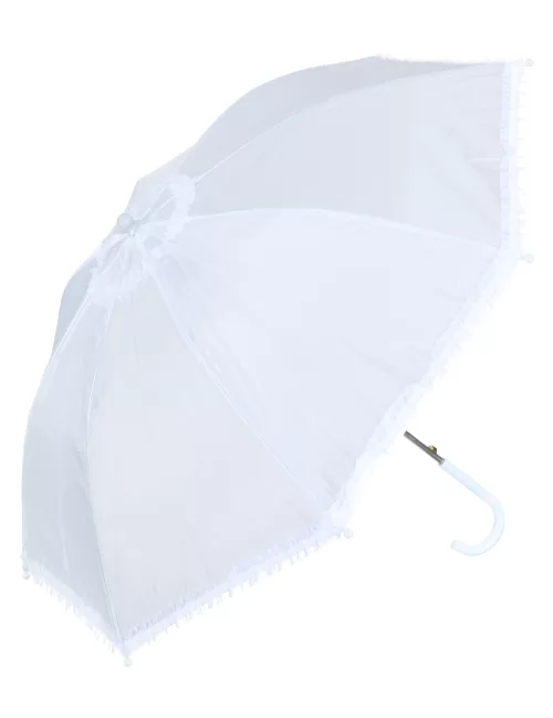 Photo du produit Ombrelle blanche imitation dentelle