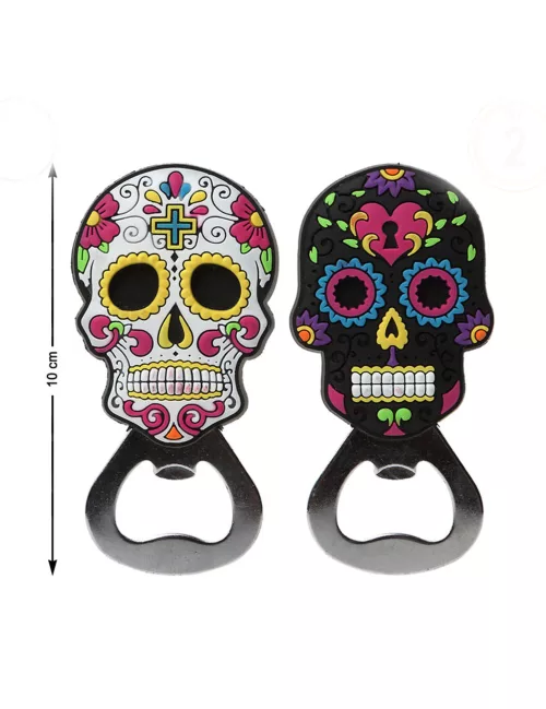 Photo du produit Ouvre bouteille Dia de los muertos aléatoire