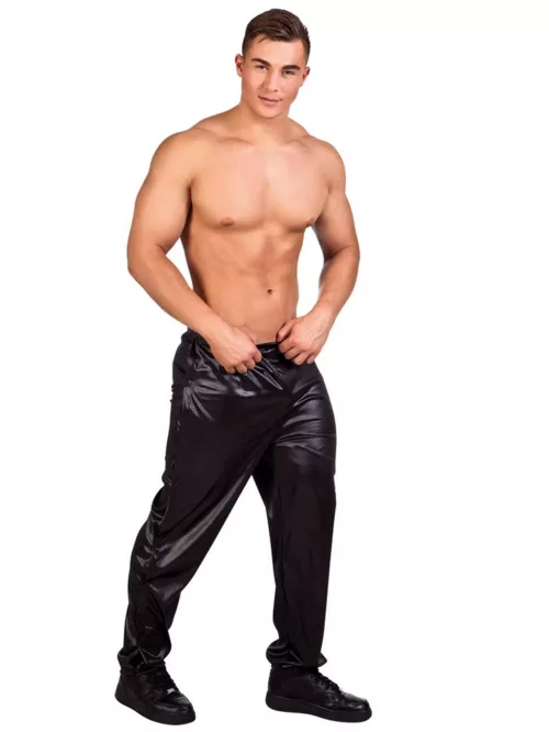 Photo du produit Pantalon stripteaseur noir adulte