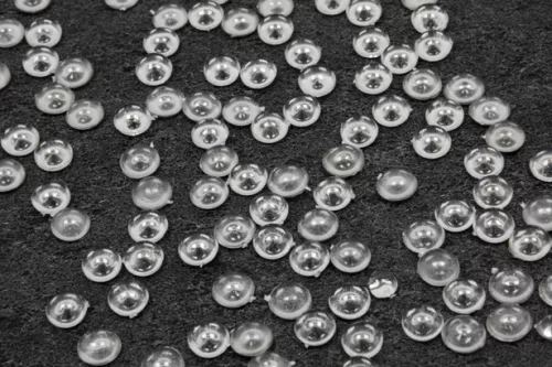 Photo du produit Perles effet goutte de pluie transparentes