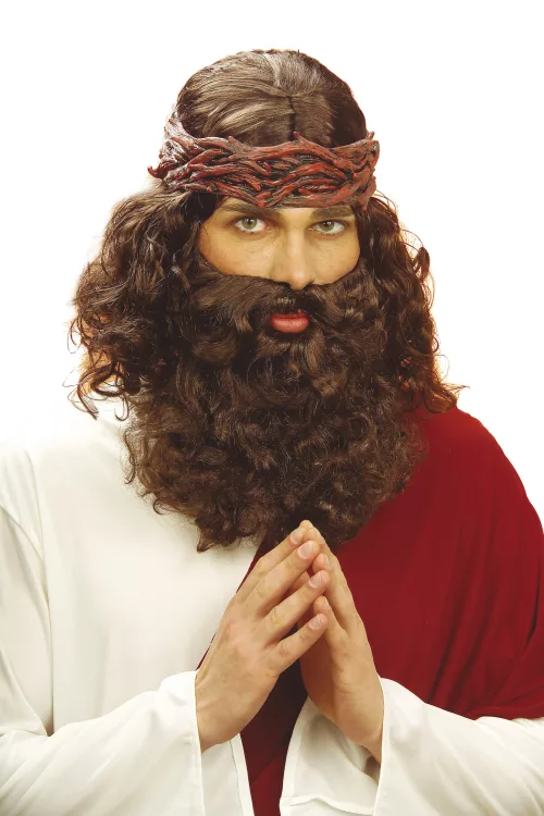 Photo du produit Perruque avec barbe de prophète homme