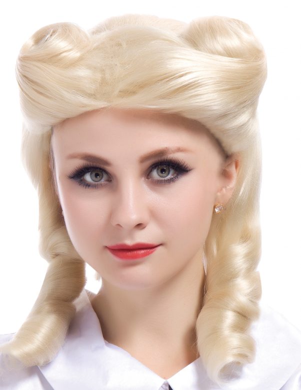 Photo du produit Perruque blonde boucles anglaises femme
