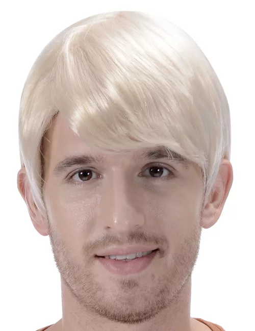 Photo du produit Perruque blonde courte homme