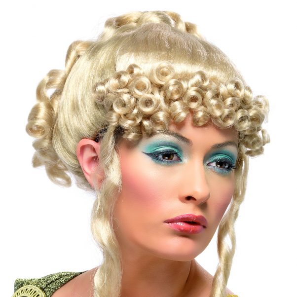 Photo du produit Perruque blonde de déesse grecque femme