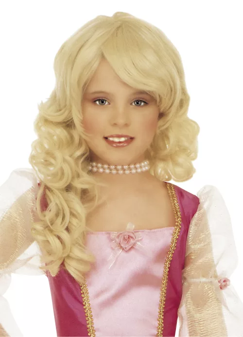Photo du produit Perruque blonde princesse fille