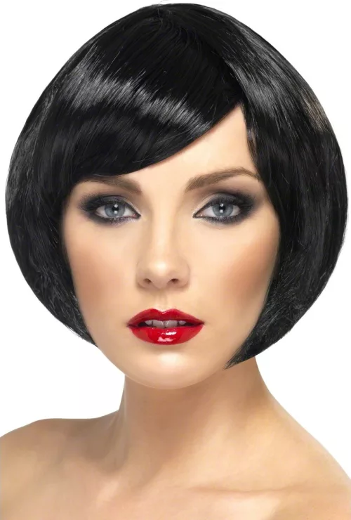 Photo du produit Perruque cabaret courte noire femme