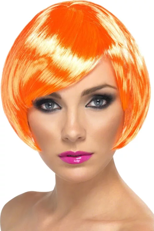 Photo du produit Perruque cabaret courte orange femme