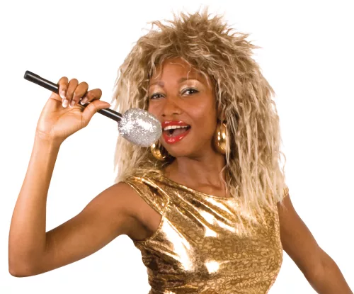 Photo du produit Perruque chanteuse rock célèbre femme