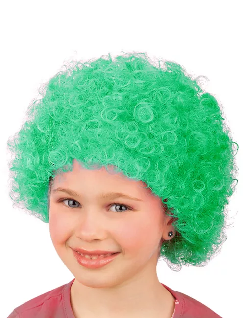 Photo du produit Perruque clown enfant verte