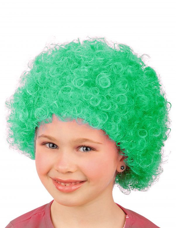 Photo du produit Perruque clown enfant verte
