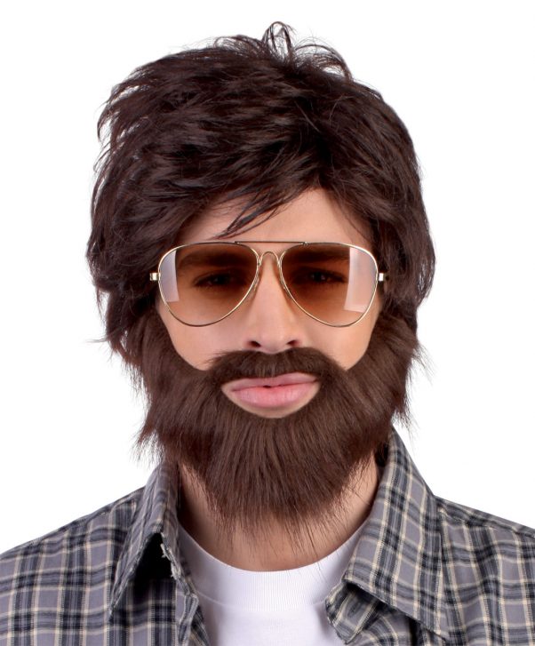 Photo du produit Perruque Dude avec barbe et moustache Adulte