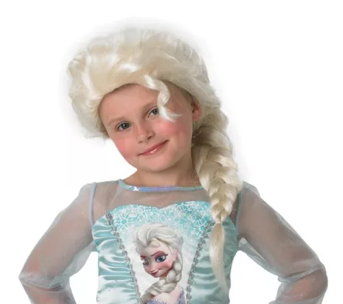 Photo du produit Perruque Elsa La Reine des neiges fille