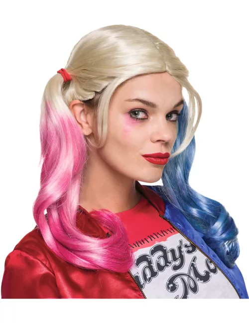 Photo du produit Perruque Harley Quinn Suicide Squad femme