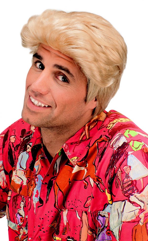 Photo du produit Perruque Luciano blond homme