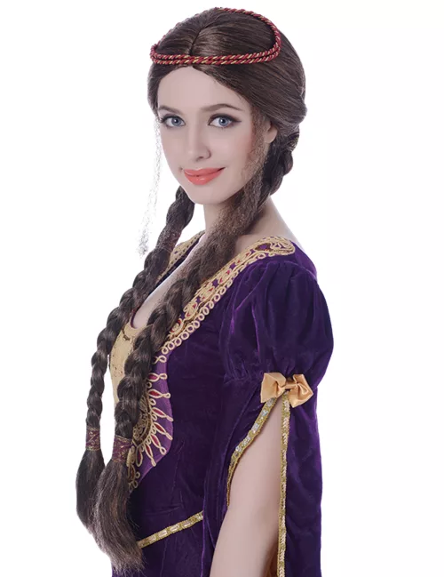 Photo du produit Perruque médiévale femme