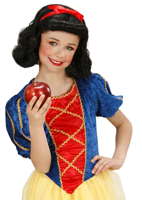 Photo du produit Perruque noire fille
