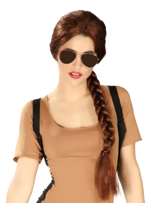 Photo du produit Perruque tresse aventurière femme